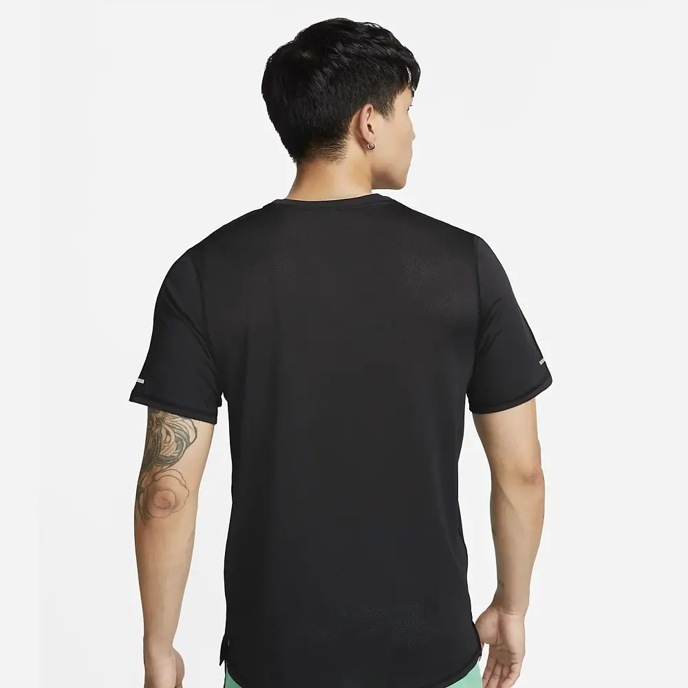 Áo Nike As Df Miler Dye 'Black' DQ6509-010 - Ảnh 3