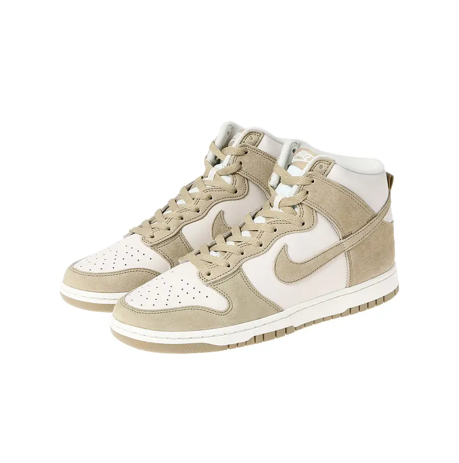 Giày Nike Dunk High Retro PRM Limestone 'Tan' DQ7679-001 - Ảnh 5