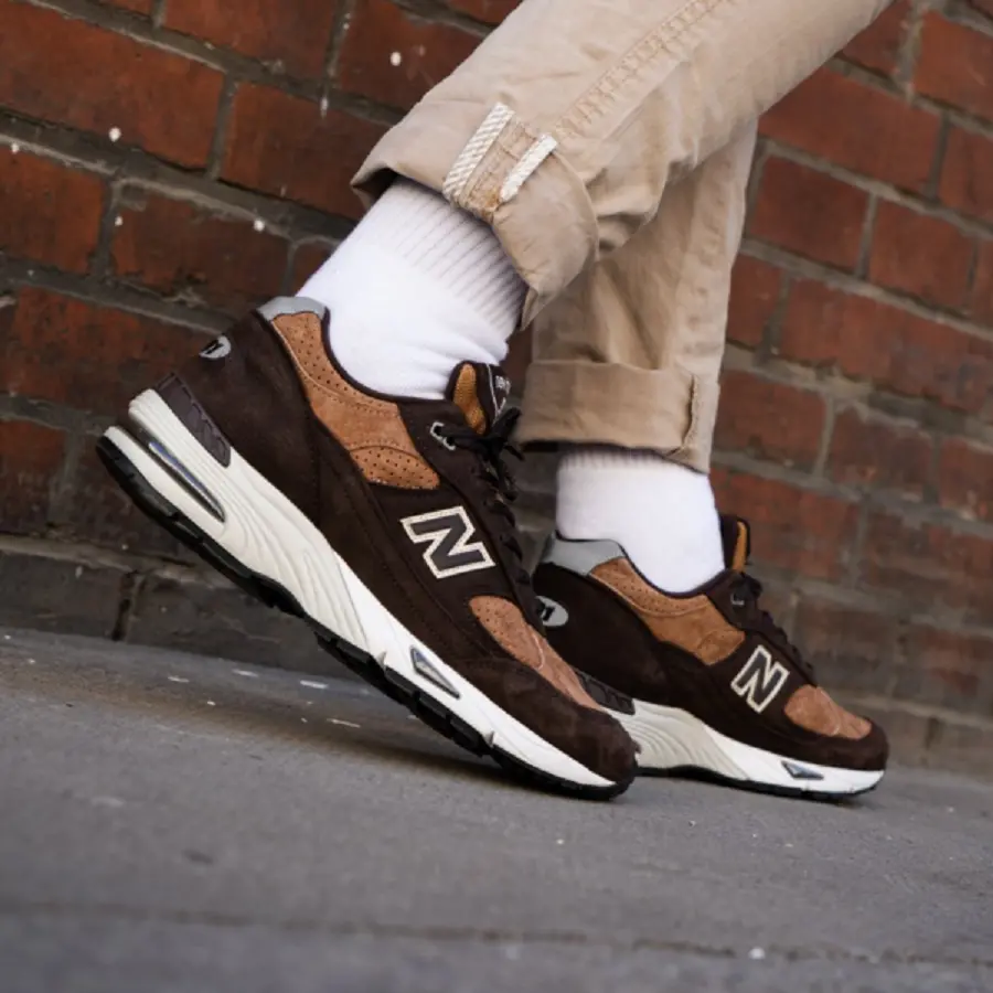 Alternative view of Giày New Balance 991 ‘Brown’ M991DBT