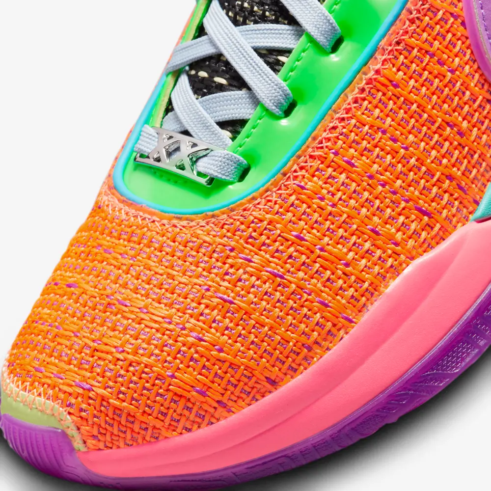 Giày Nike LeBron XX Total GS 'Orange Vivid Purple' DQ8651-800 - Ảnh 5