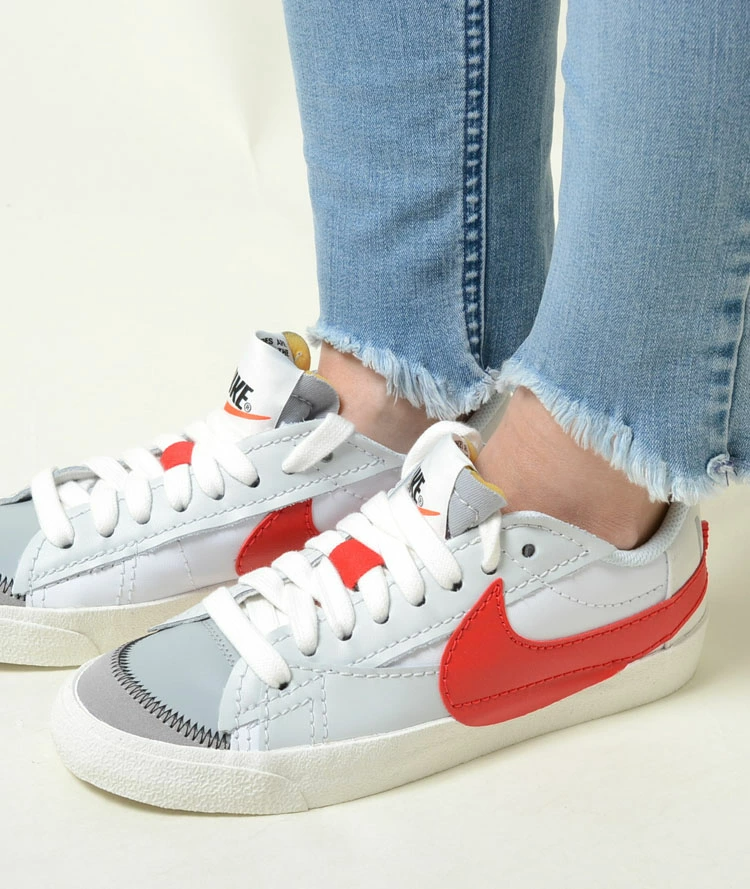 Giày Nike Blazer Low ’77 Jumbo ‘Grey Red’ DQ8769-100 - Ảnh 4