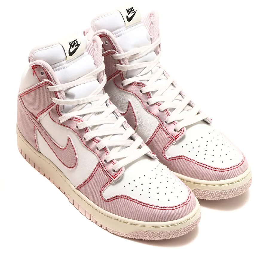 Giày Nike Dunk High 1985 Barely Rose Denim DQ8799-100 - Ảnh 5