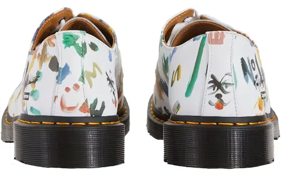 Giày Dr Martens 1461 'Supreme Yohji Yamamoto White' 28010100 - Ảnh 6