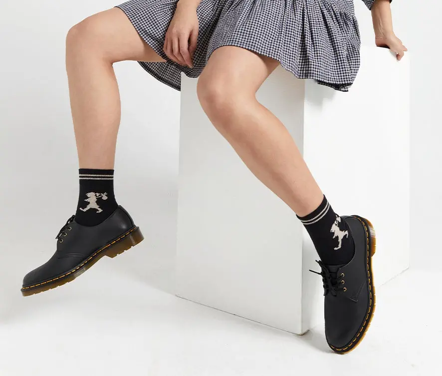 Giày Dr.Martens Vegan 1461 Felix Oxford 'Black' 14046001 - Ảnh 3