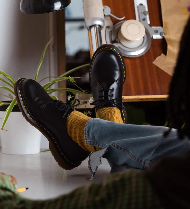 Alternative view of Giày Dr.Martens MIE Vintage 1461 'Black' 12877001