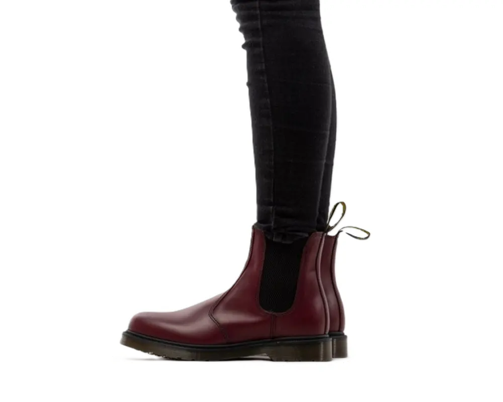 Giày Dr. Martens Vegan 2976 Cherry Red Chelsea Boots 11853600 - Ảnh 4