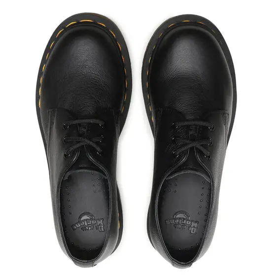 Giày Dr.Martens 1461 Virginia 'Black' 24256001 - Ảnh 5