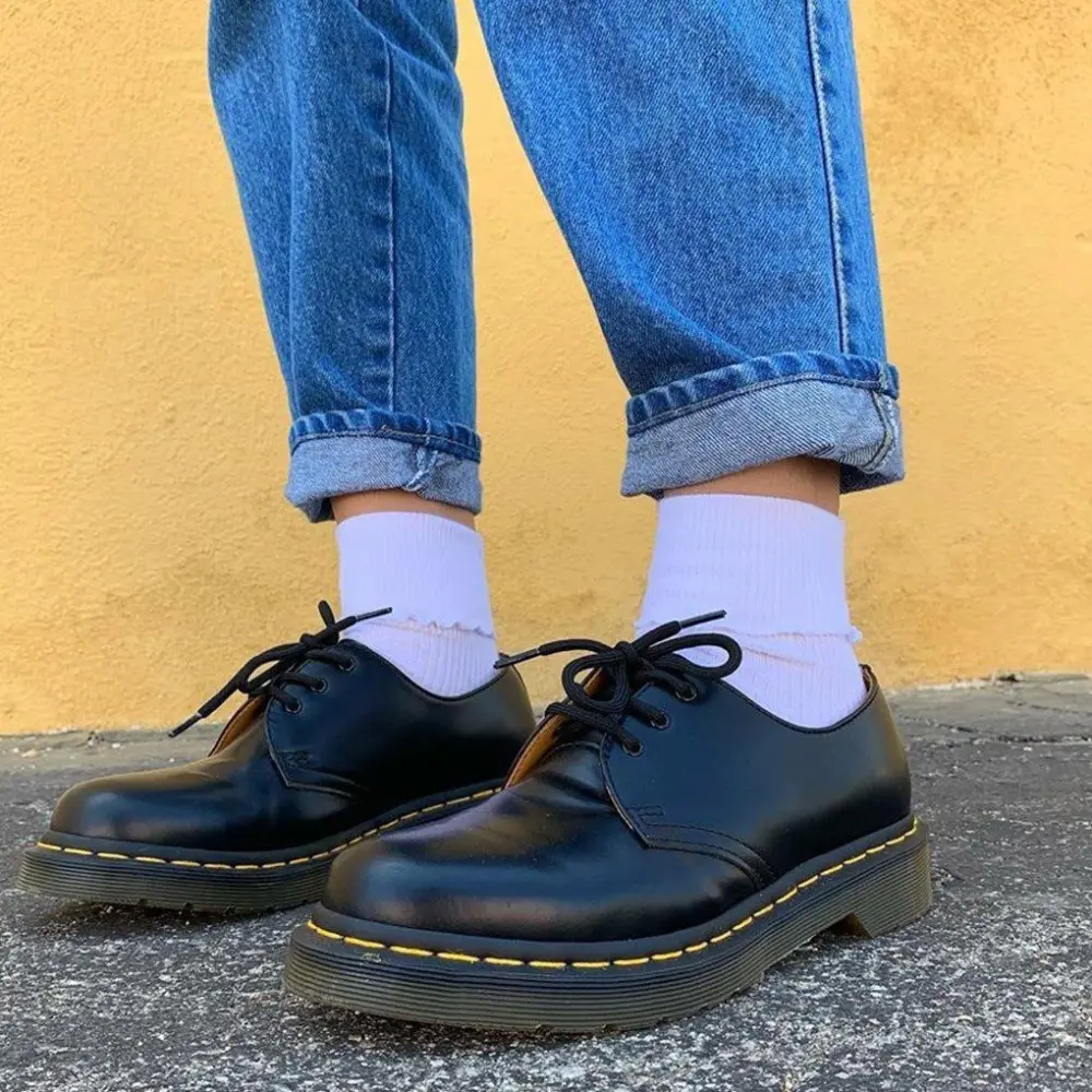 Alternative view of Giày Dr. Martens 1461 'Black Smooth Leather' 11838002