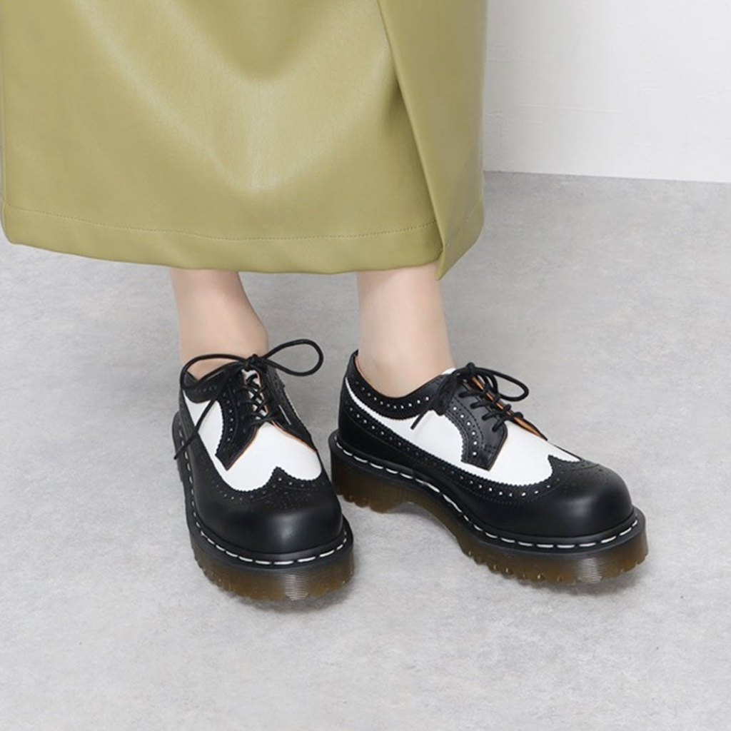 Giày Dr.Martens 3989 Bex Smooth Leather Brogue Shoes 10458001 - Ảnh 4