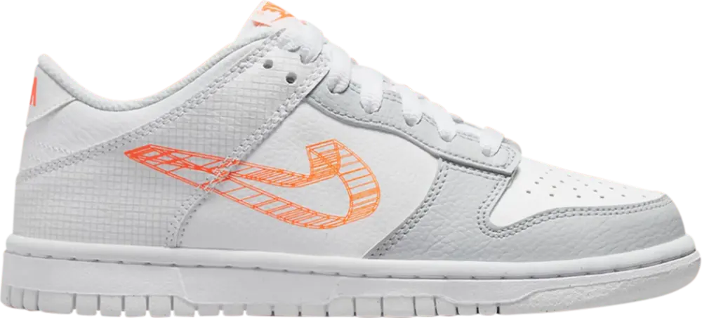Giày Nike Dunk Low SE GS '3D Swoosh' DR0171-100