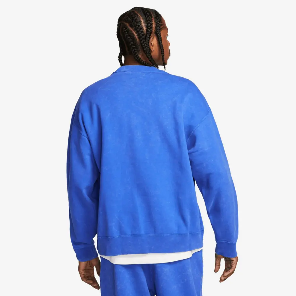 Áo Nike x Stussy Acid Wash Crew Fleece 'Blue' DR4024-480 - Ảnh 3