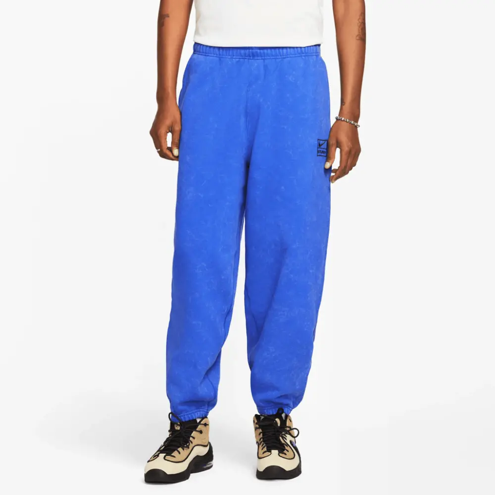 Alternative view of Quần Nike x Stussy Acid Wash Sweatpants 'Blue' DR4025-480