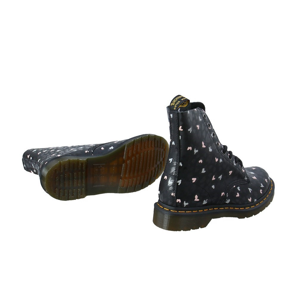 Giày Dr.Martens 1460 Pascal Leather Wild Heart 'Black Muti' 25481001 - Ảnh 3