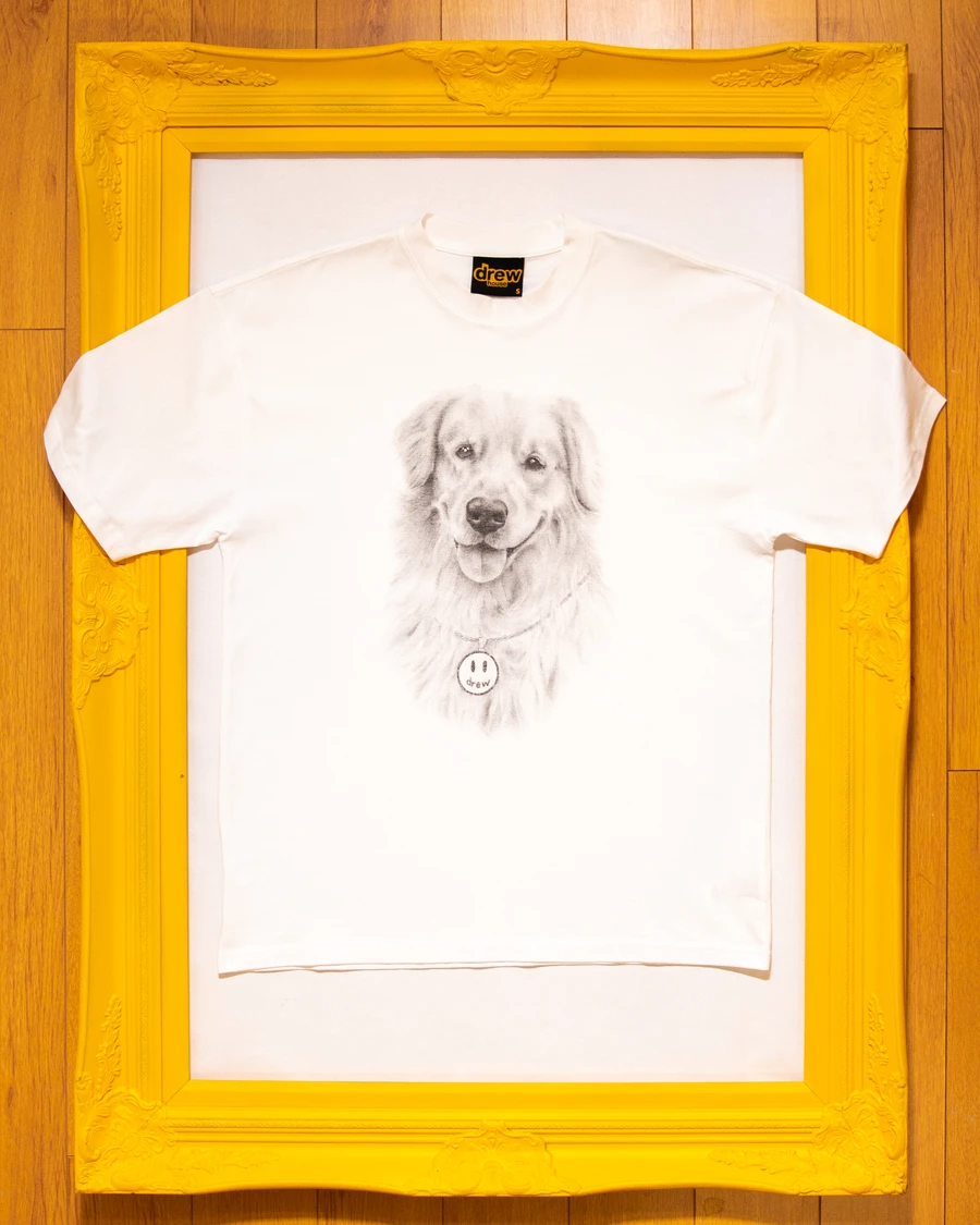 Áo Drew House Buddy SS Tee White - Ảnh 2