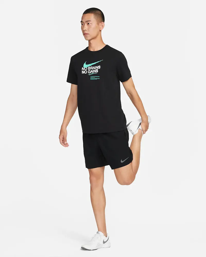Áo Nike As Df Tee Dye 2 'Black' DX0966-010 - Ảnh 3