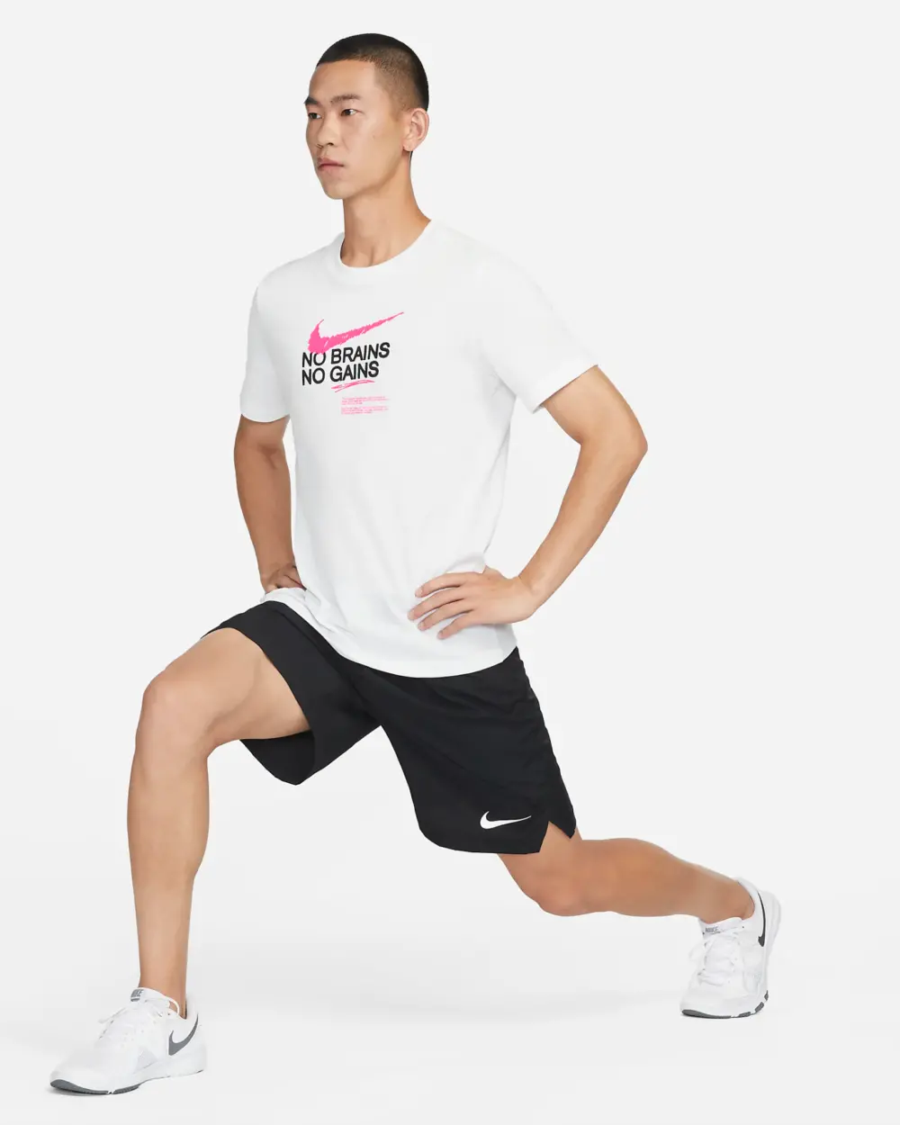 Alternative view of Áo Nike As Df Tee Dye 2 'Summit White' DX0966-121