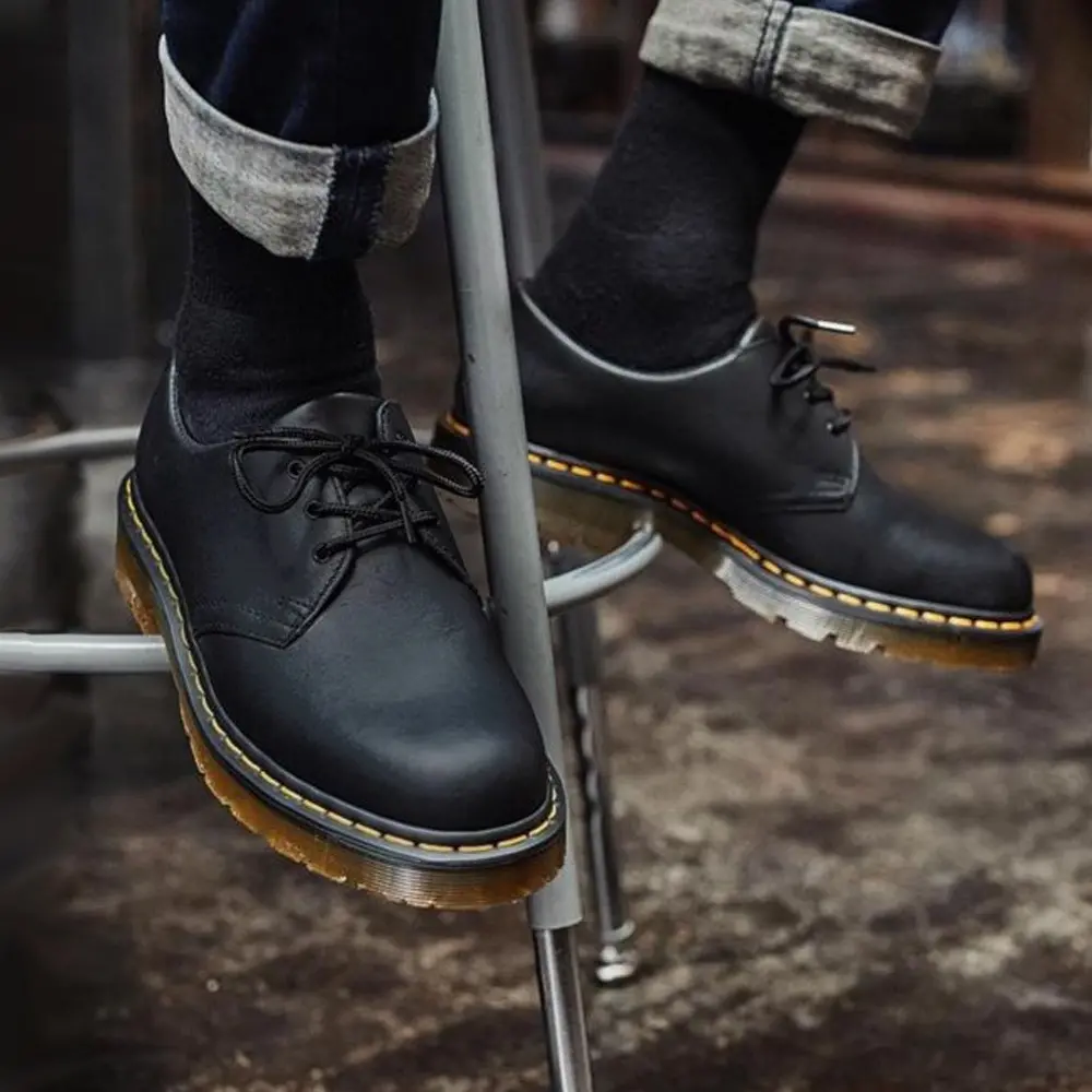 Alternative view of Giày Dr. Martens Wmns 1461 Smooth 'Black' 11837002