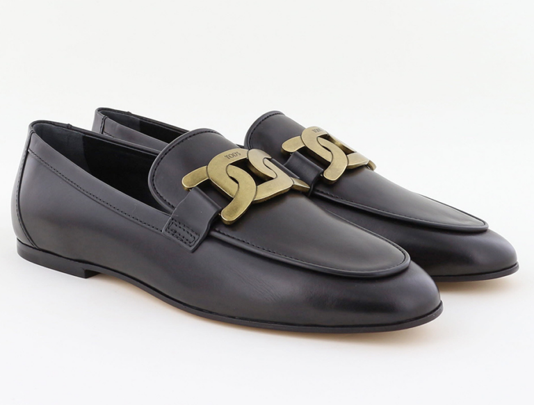 Giày Tod’s SMOOTH LEATHER LOAFERS IN BLACK XXW79A0DD00NF5B999 - Ảnh 5