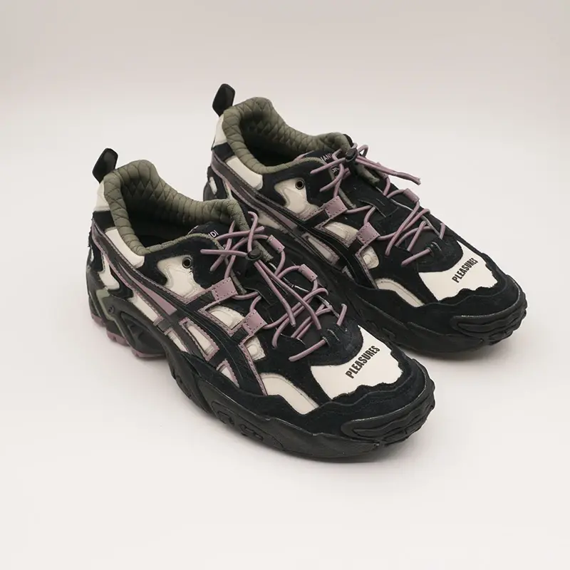 Alternative view of Giày Asics Pleasures x Gel Nandi Cream Graphite 1201A125 100