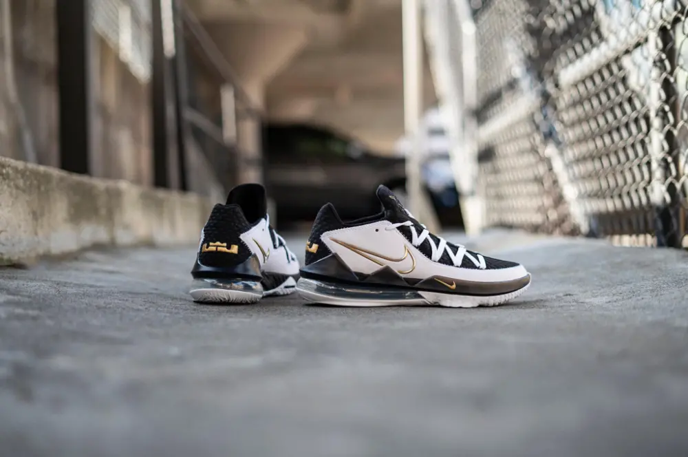Giày Nike Lebron 17 Low EP 'Metallic Gold' CD5006-101 - Ảnh 4