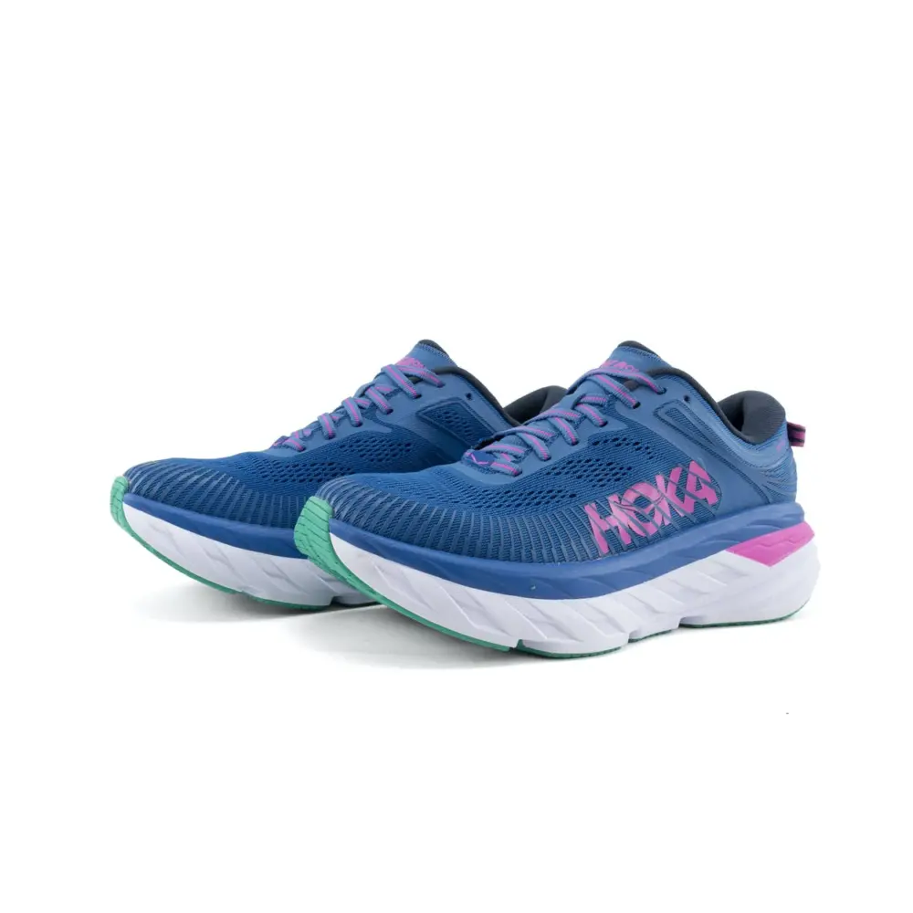 Alternative view of Giày Hoka Bondi 7 Blue Pink 1110519-VBPP