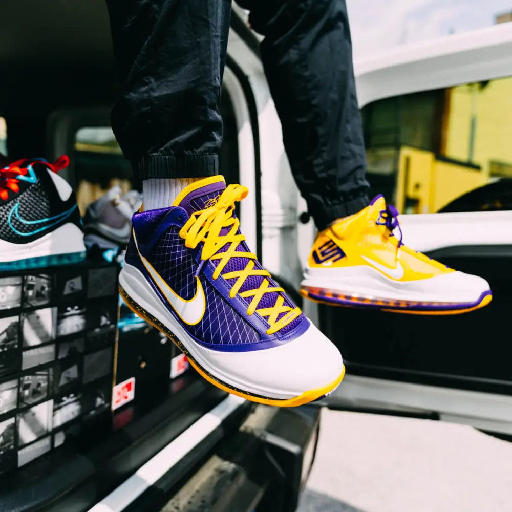 Giày Nike LeBron 7 GS QS 'Media Day' DA3203-500 - Ảnh 4
