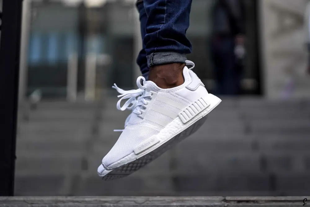 Giày Adidas NMD R1 'White Black' CQ2411 - Ảnh 5