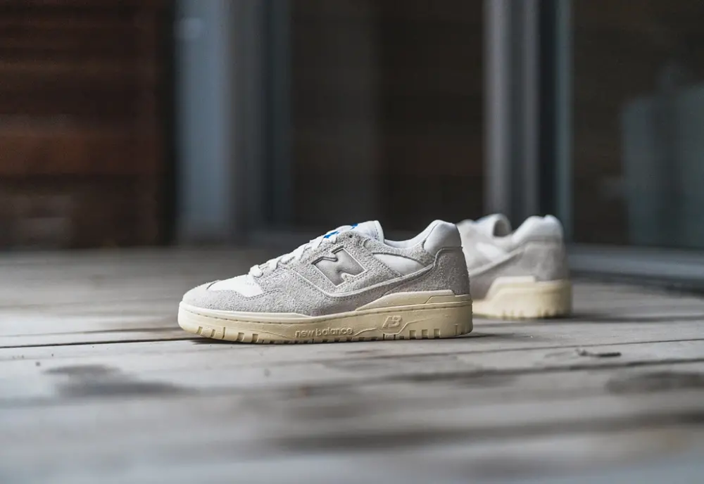 Giày New Balance 550 x Aime Leon Dore 'Grey Suede' BB550AC1 - Ảnh 4