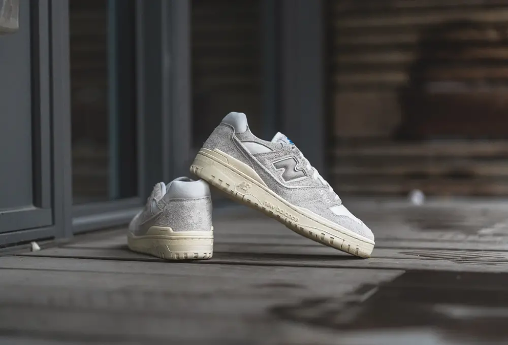 Giày New Balance 550 x Aime Leon Dore 'Grey Suede' BB550AC1 - Ảnh 6
