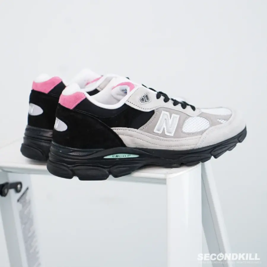 Giày New Balance 991.9 Made In UK ‘Grey Pink’ M9919FR - Ảnh 7