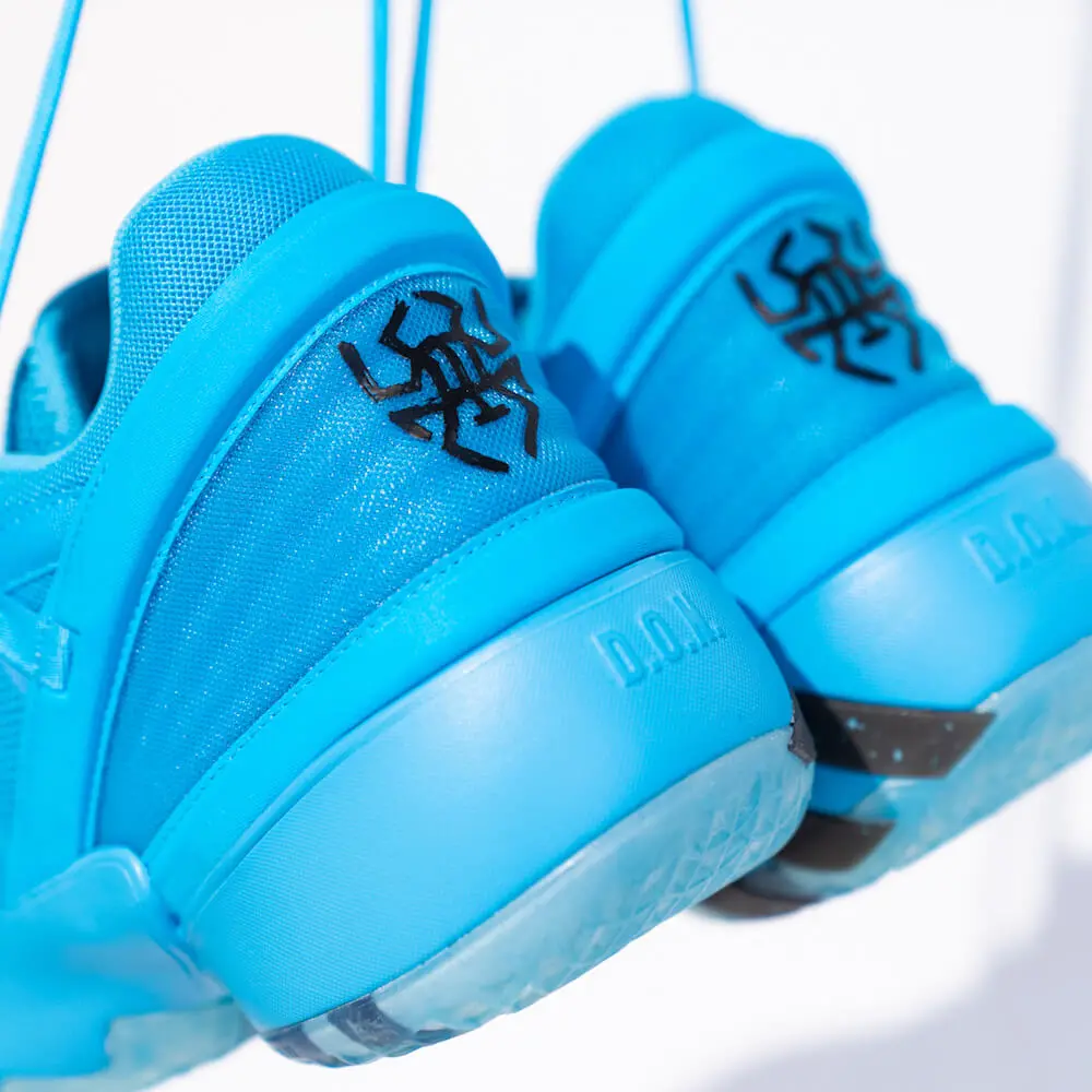 Giày Adidas Crayola x D.O.N. Issue #2 'Signal Cyan' FW8517 - Ảnh 4