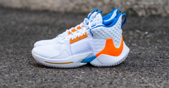 Giày Nike Jordan Why Not Zer0.2 GS ‘OKC Home’ AO6218-100 - Ảnh 4