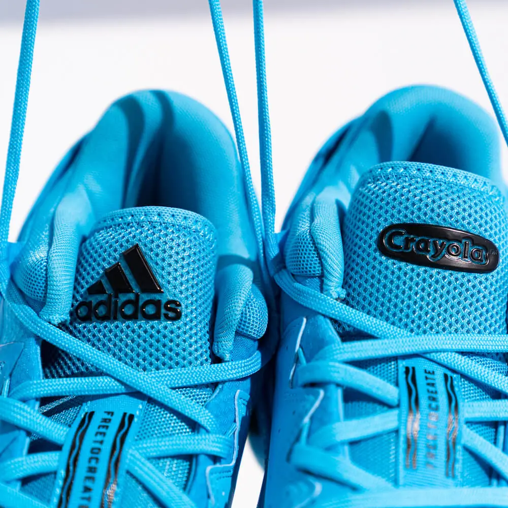 Giày Adidas Crayola x D.O.N. Issue #2 'Signal Cyan' FW8517 - Ảnh 6