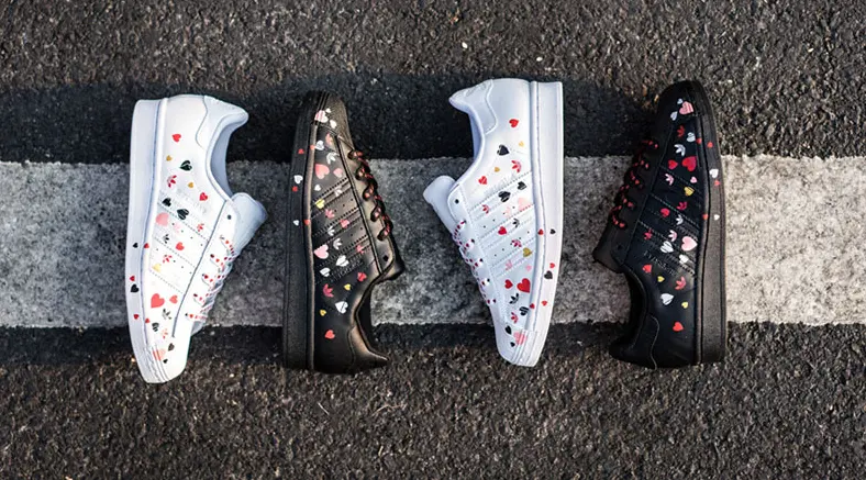 Giày Adidas Wmns Superstar 'Valentine's Day' FV3288 - Ảnh 5