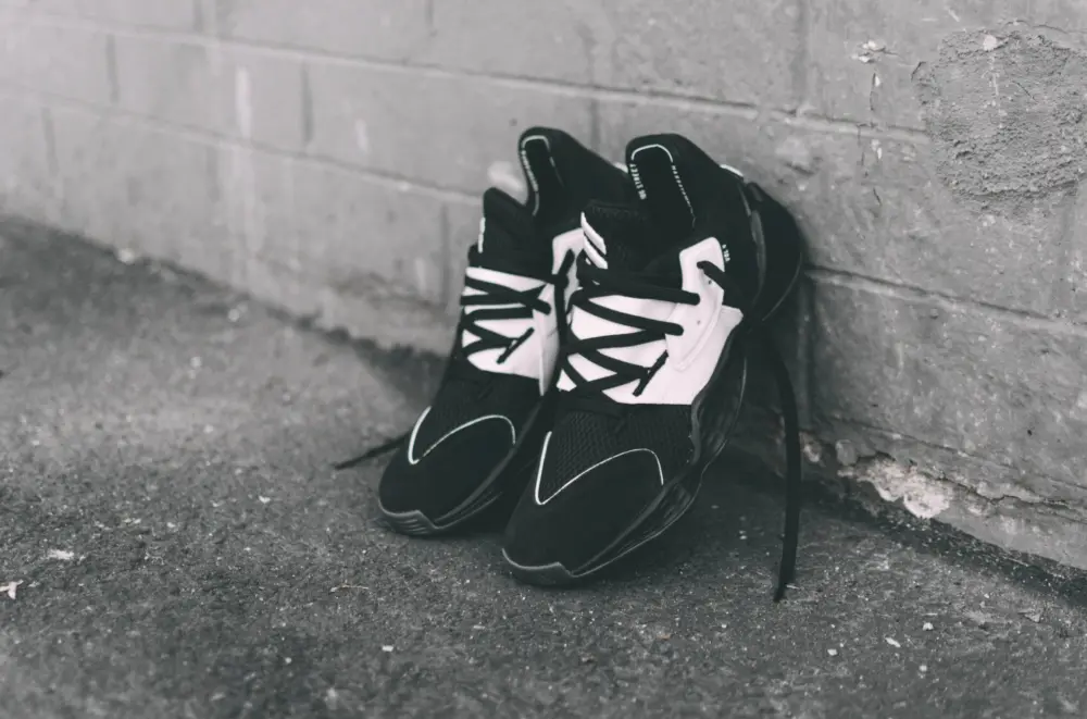Giày Adidas Harden Vol. 4 'Black White' FV5597 - Ảnh 4
