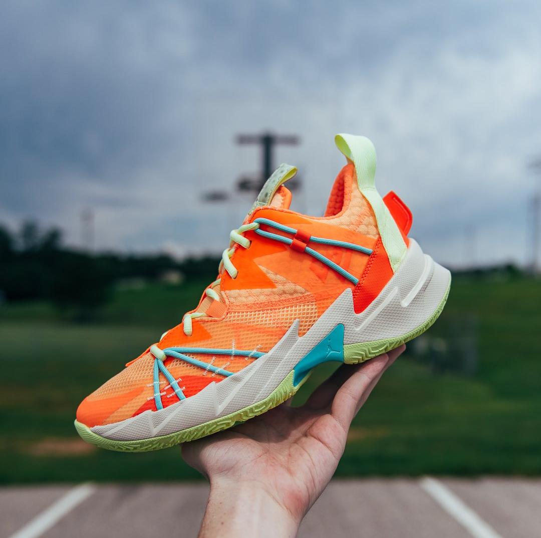 Giày Nike Air Jordan Why Not Zer0.3 SE Atomic Orange CK6611-800 - Ảnh 3