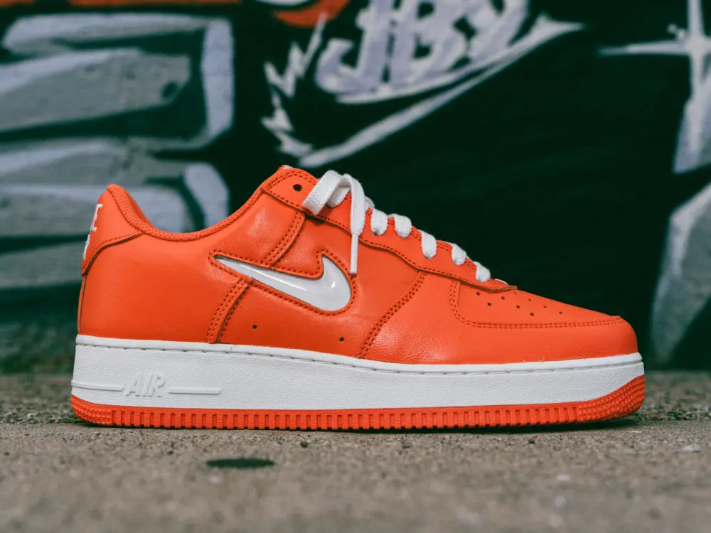 Giày Nike Air Force 1 Jewel 'Safety Orange' FJ1044-800 - Ảnh 4