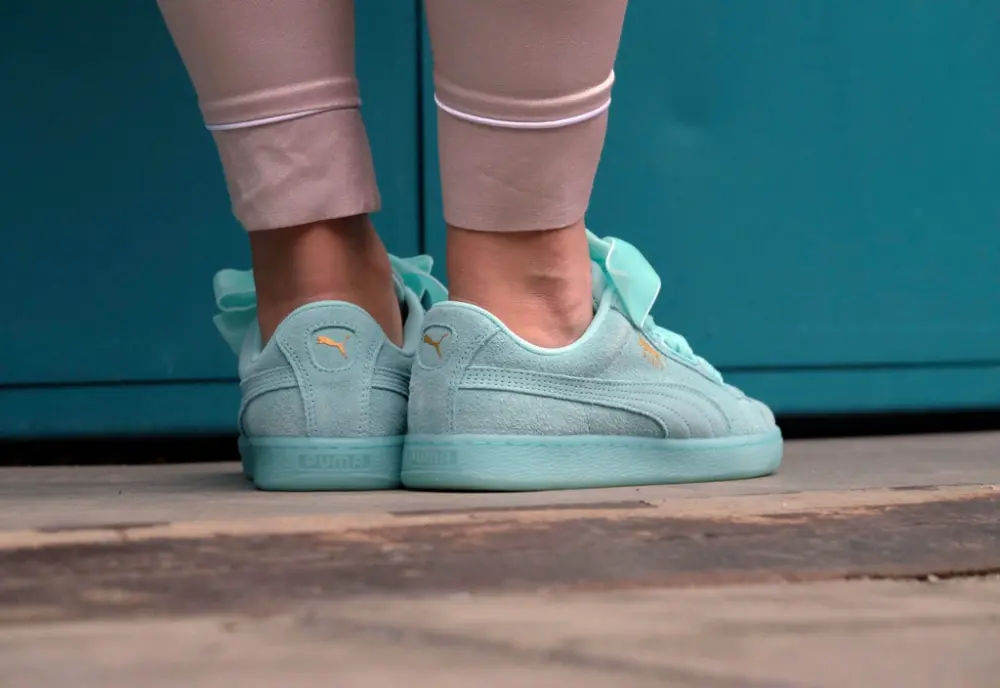 Giày Puma Suede Heart Reset Wmns 'Aruba Blue' 363229-01 - Ảnh 4