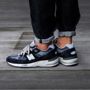 Alternative view of Giày New Balance Wmns 991 Made In England ‘Navy’ W991NV