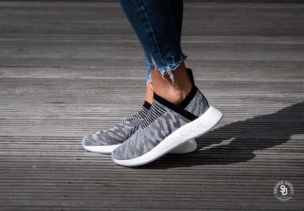 Giày Adidas Wmns NMD_CS2 Primeknit 'Grey White' BY9312 - Ảnh 5