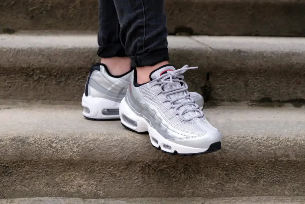 Giày Nike Air Max 95 QS 'Silver Bullet' 918359-001 - Ảnh 4