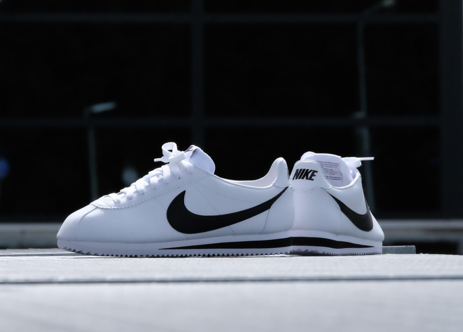 Giày Nike Classic Cortez Leather 'White' 749571-100 - Ảnh 6