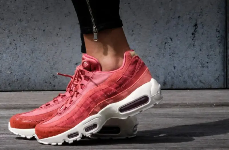 Giày Nike Air Max 95 Premium 'Light Redwood' 807443-801 - Ảnh 4