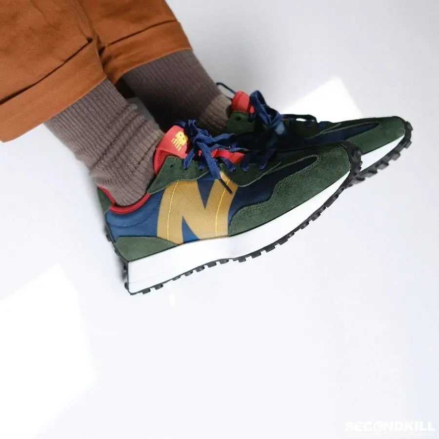 Giày New Balance 327 'Navy Red' ASOS Exclusive MS327ASO - Ảnh 5