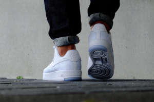 Alternative view of Giày Nike Air Force 1 Ultra Flyknit Low 'White Ice' 817419-100