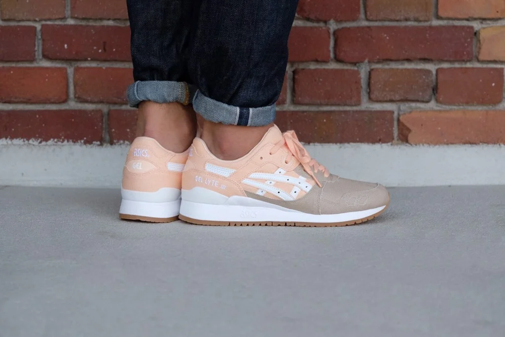 Giày Asics Gel Lyte III Apricot H7F9N - Ảnh 5