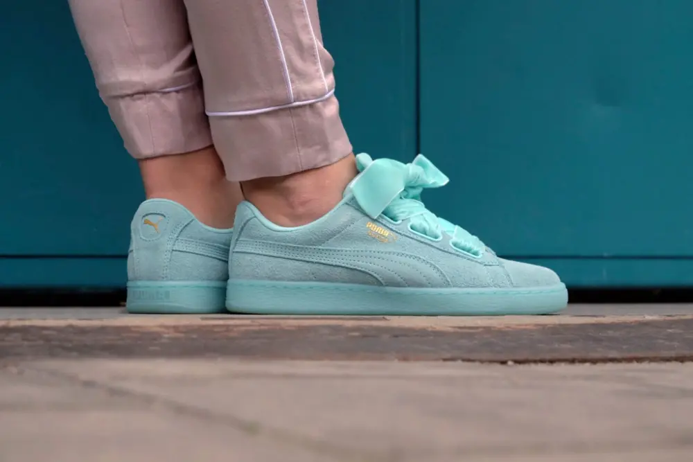 Giày Puma Suede Heart Reset Wmns 'Aruba Blue' 363229-01 - Ảnh 5