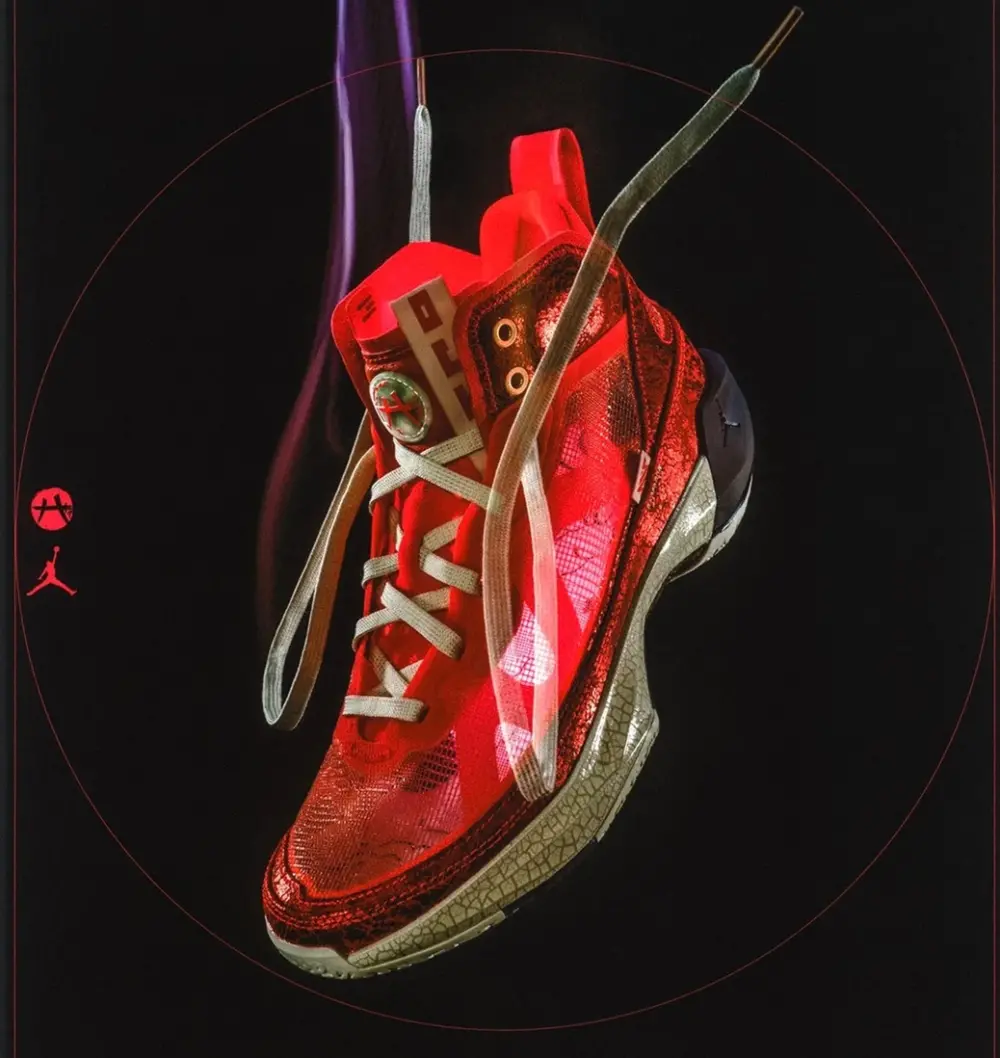 Giày Nike Air Jordan 37 'Rui Hachimura Siren Red' DX1691-600 - Ảnh 3