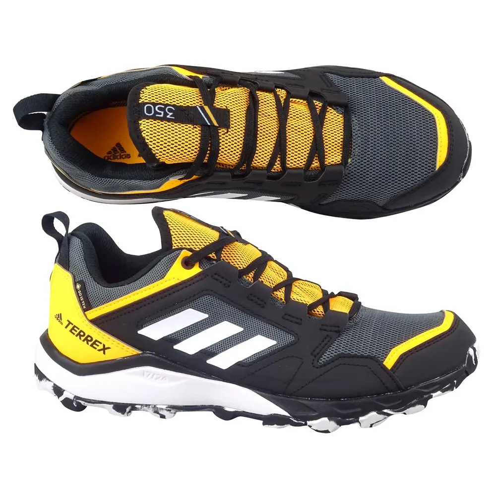 Giày Adidas Terrex Agravic TR Gore-Tex 'Black Solar Gold' FV2417 - Ảnh 9