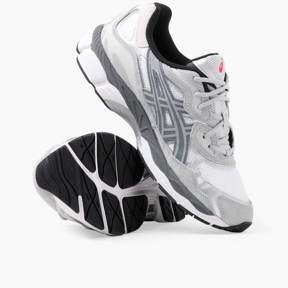 Alternative view of Giày Asics Gel NYC 'White Steel Grey' 1201A789-102